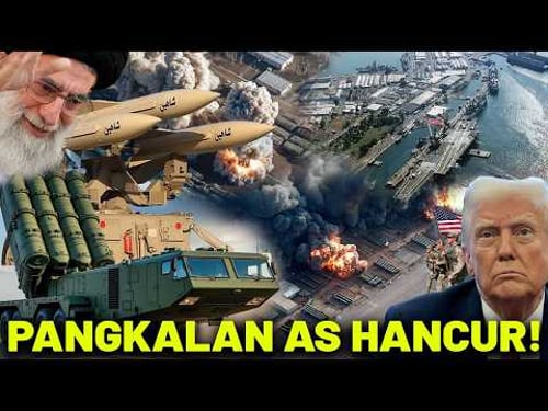 TRUMP PANIK! Iran Hancurkan Pos Militer AS di Tengah Ketegangan Regional!