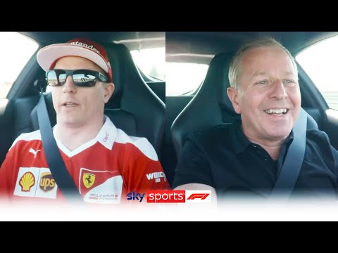 Kimi Raikkonen and Martin Brundle drive a Ferrari 488 around Fiorano!