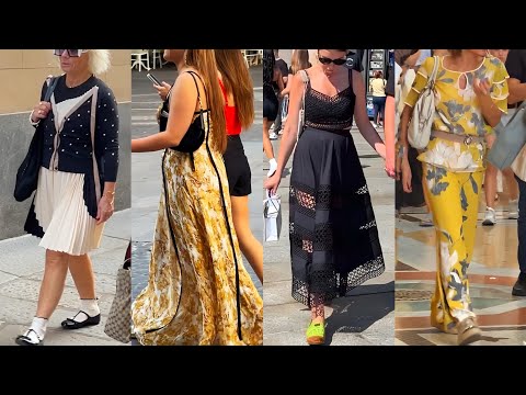 ITALIAN STREET STYLE JUNE 2025 🇮🇹 CHIC SUMMER OUTFITS FASHION TRENDS | MILAN LUXURY SHOPPING WALK