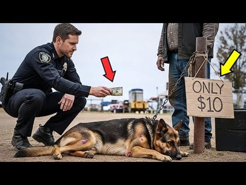 U.S. Officer Bought a Retired Police Dog for $10 — What the Dog Did Next Shocked Everyone!