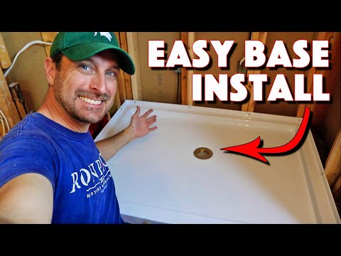 How To Install A Dreamline Shower Base With A Brass Drain! 3 Key Steps You Cannot Overlook!