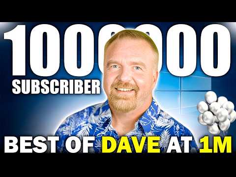 Very Best of Dave's Garage at 1,000,000 Subscribers!