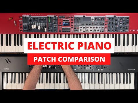 Nord Stage 4 vs. Yamaha YC88 - Electric Piano, Clav, and Harpsichord Sound Comparison