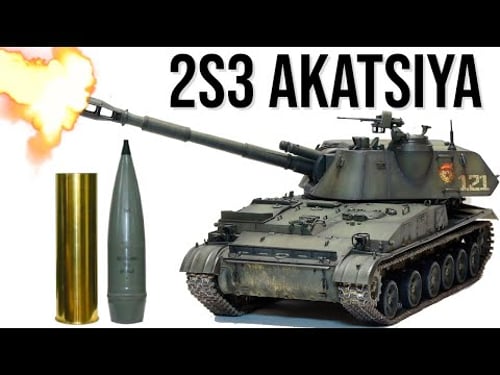 Russian 2S3 "Akatsiya" 152mm Self-Propelled Gun Overview | COMPACT ARTILLERY 💥