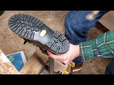 I put new soles on my own Doc Martens at home!