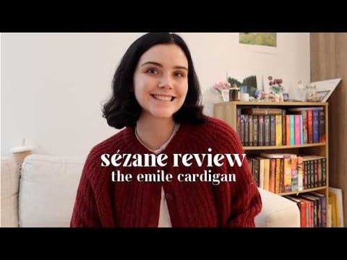 i got the sézane emile cardigan | is it worth it? try on and honest review