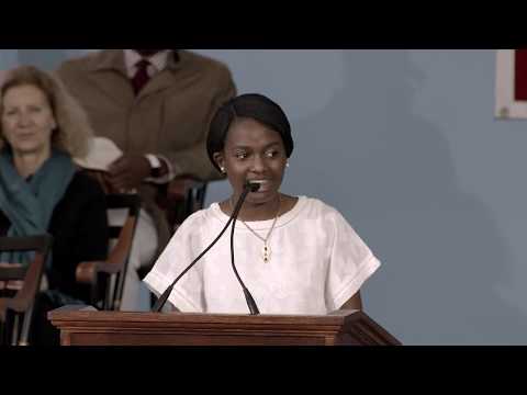 Harvard Orator Eunice Alison Nyang’or Mwabe | Harvard Commencement 2019