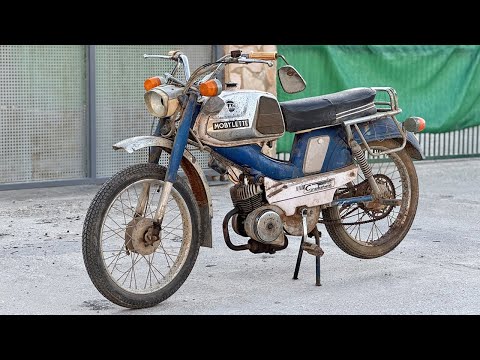 I'm restoring a 50-year-old motorcycle | Mobylette Sp-96 Gran Turismo