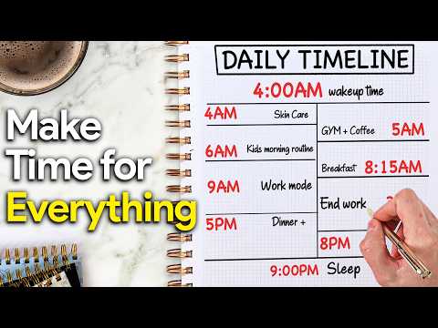 The Simple Timeline That Fixed My Sleep & My Schedule