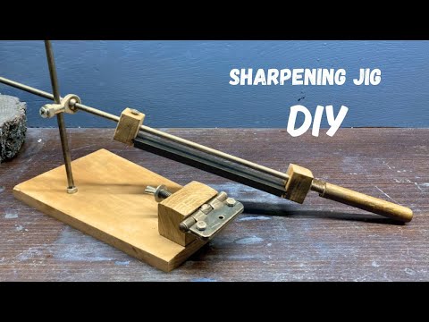 Knife Sharpening Stand / Make a knife sharpening jig