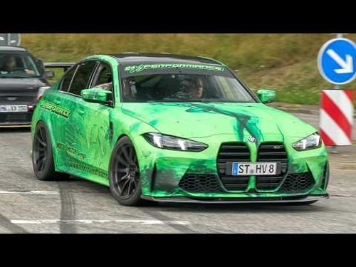 Cars Leaving Nürburgring Tankstelle - 458 GT2, LOUD M3 G80, Skyline R32, M5 CS, 991.2 GT3 RS