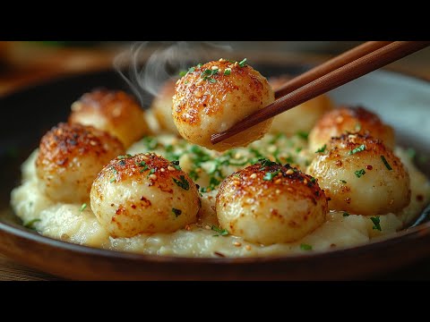 Vegane Kohlrabi-Bällchen, die besser schmecken als Fleisch!