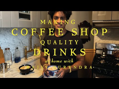 HOW TO MAKE A COFFEE-SHOP QUALITY CAPPUCCINO AT HOME WITHOUT A FANCY MACHINE - with Rajiv Surendra