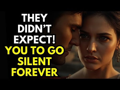 They Didn’t Expect You to Go Silent Forever | Stoicism