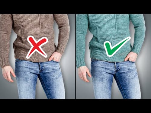 CORRECTLY Match A Sweater With Jeans (Most Men Get This Wrong)