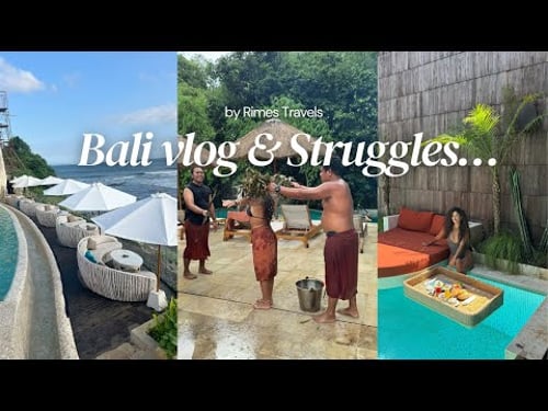 Bali Vlog: villa tours, exploring temples in Canggu, shopping in Kuta & an unexpected eye infection.
