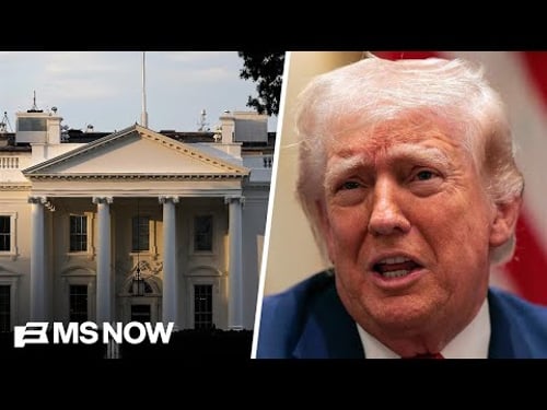 MS NOW EXCLUSIVE: Tension and dissension INSIDE Trump White House