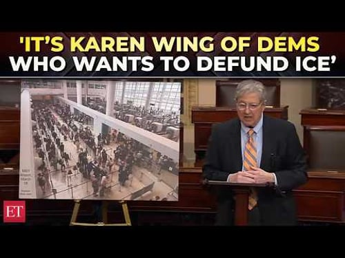 'All the FOOLS on one side!': Sen. John Kennedy blasts Democrats over DHS shutdown on Senate floor