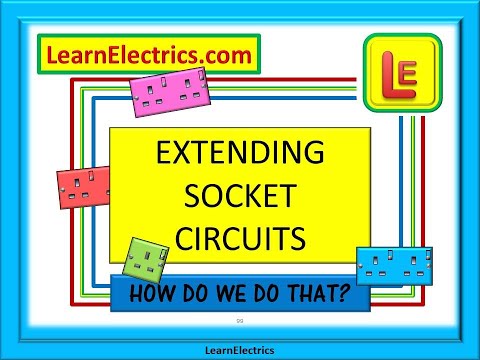 EXTENDING SOCKET CIRCUITS - ADDING TO RING and RADIAL CIRCUITS