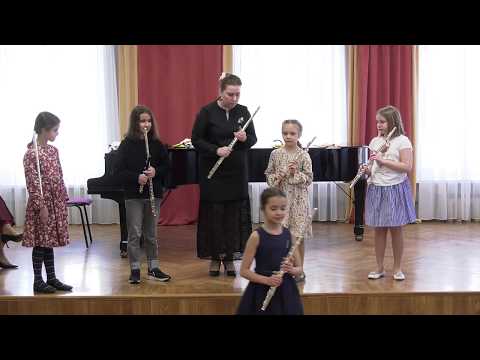 Открытый урок класса флейты Елены Исаевой 1.03.20