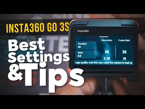 Insta360 GO 3S - How To Get Great Quality Footage! Settings and Tips