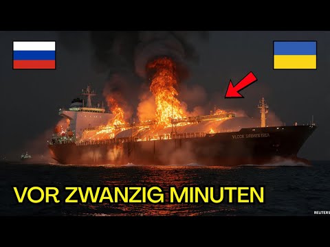 Die Ukraine flog 2.000 km über das Mittelmeer – und zerstörte einen 300-Millionen-Dollar-Tanker.