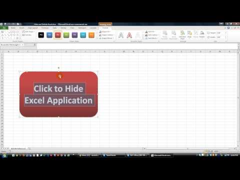 How to Hide Excel and Show Userform ONLY - Excel VBA
