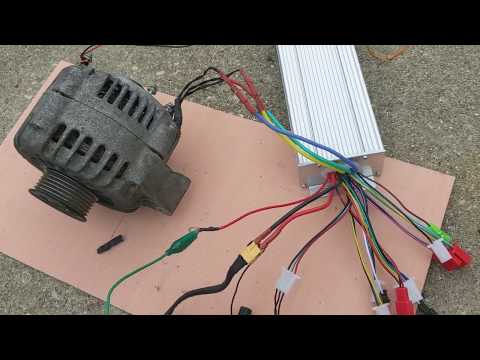 Alternator to Motor conversion part two