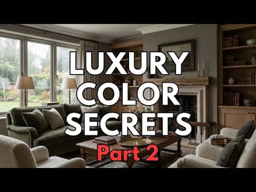 Luxury Color Secrets: How to Create Timeless, Calm Interiors