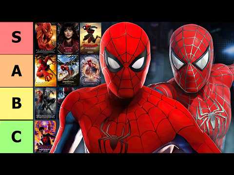 I Watched and Ranked Every Spider-Man Movie EVER