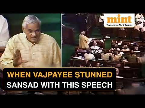 Vajpayee's 100th Birth Anniversary: Former PM's Epic Speech In Lok Sabha In 1996