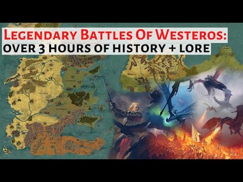 3 Hours Of Legendary Battles Of Westeros | House Of The Dragon History & Lore | Game Of Thrones