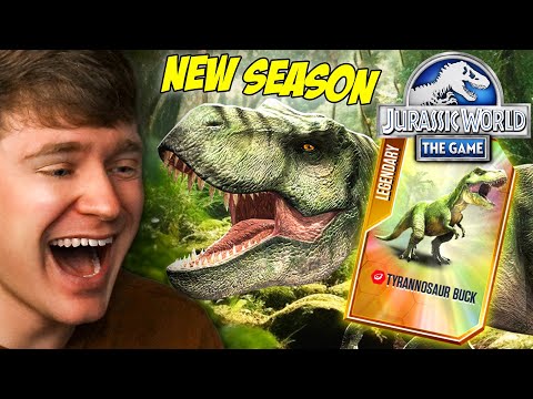 JURASSIC PARK BULL T-REX the NEW SEASON! - Jurassic World The Game