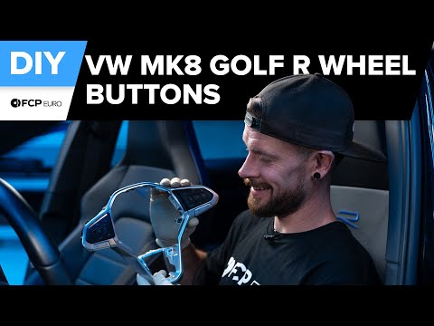 VW Golf R Steering Wheel Button Replacement DIY (2022-Present Volkswagen Mk8 Golf R, GTI)