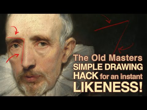 How to Draw Accurate Proportions with this simple trick!
