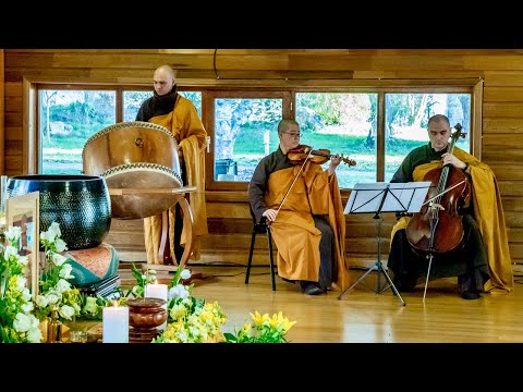 Thich Nhat Hanh Memorial Ceremony Day 3 |from Plum Village, France | 2022 01 24