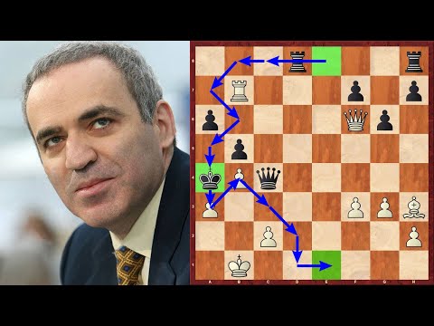 БРИЛЛИАНТОВАЯ ПАРТИЯ Гарри Каспарова! Шахматы