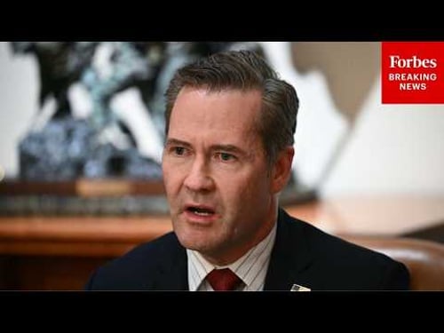 Mike Waltz: Strait Of Hormuz Closure Shows Exactly 'Why We Have To Be Energy Independent'