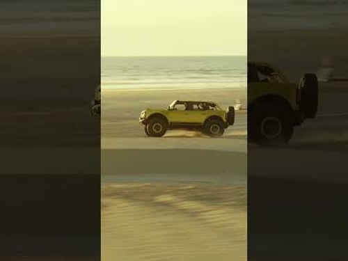 Sailing through the sands with the Bronco ProRunner. #fordbronco #apgoffroad