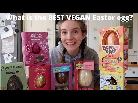 Taste testing the ULTIMATE Vegan Easter eggs