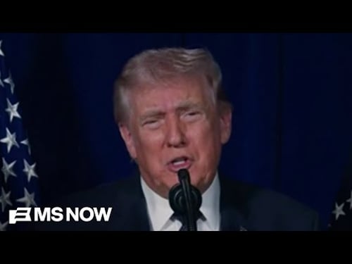 "THE REST WILL BE UP TO YOU." Trump speaks directly to Iranian citizens