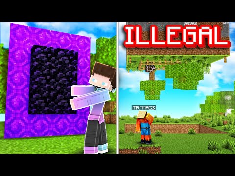 ICH TESTE 50 ILLEGALE DINGE IN MINECRAFT