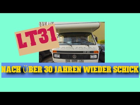Oldtimer Wohnmobil VW LT 31 wird wieder schick