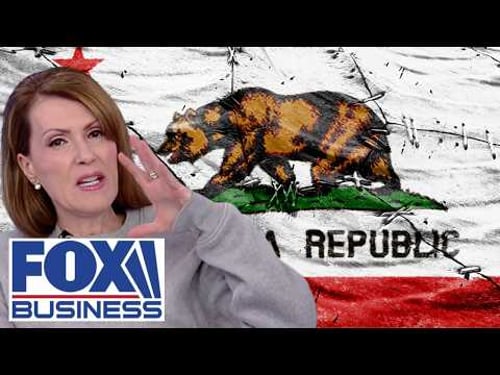 'LET THE STATE SINK': Dagen McDowell reveals who's to blame for breaking California