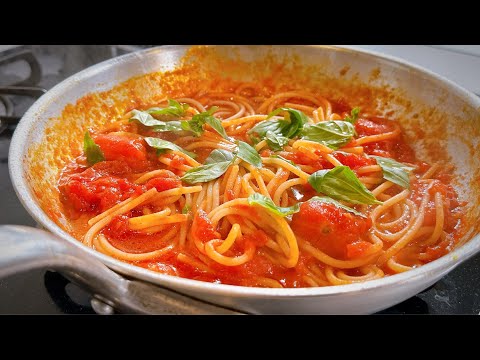 How to Greatly Improve Basic Tomato Pasta (with Canned Whole Tomatoes)