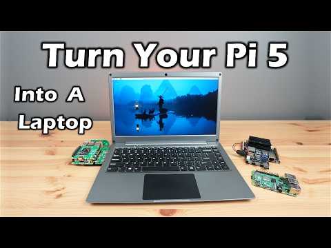 Transform Your Raspberry Pi 5 into a Laptop with the CrowView Note