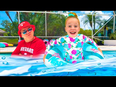 ناستيا و قواعد السلامة في المسبح والمزيد الحلقات تعليمية للأطفال