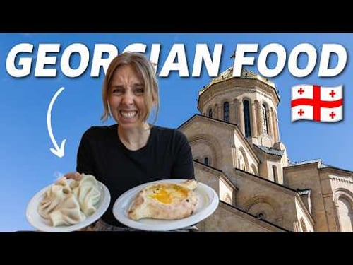 Americans Trying GEORGIAN Food For the First Time!