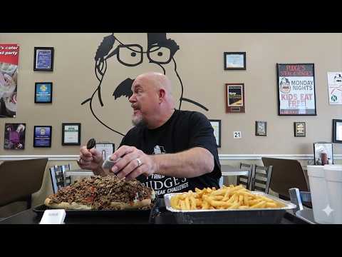 $205 Cheesesteak Challenge at Pudges | Extreme Food Challenge!