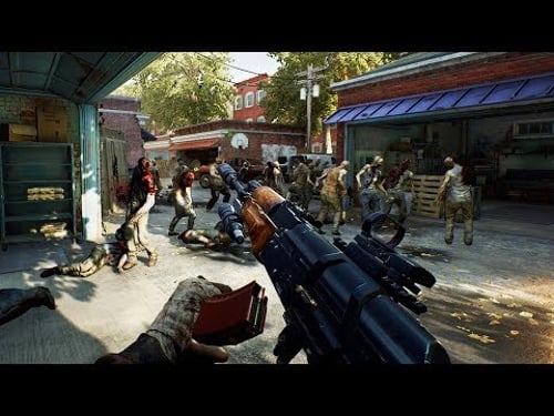 ESCAPE THE ZOMBIES!! (The Walking Dead Game)